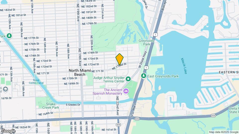 2220 NE 172nd St Map and Location Details