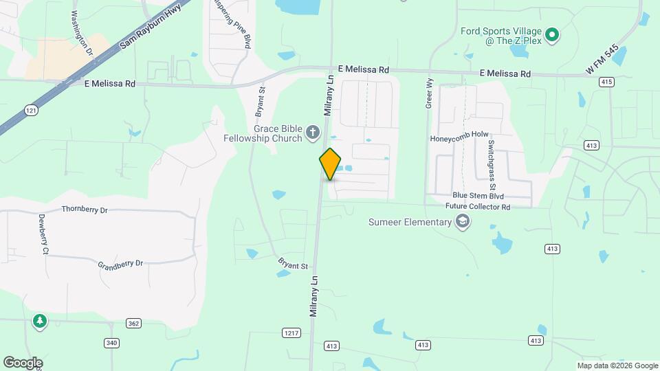 2109 Hibiscus Ln Map and Location Details