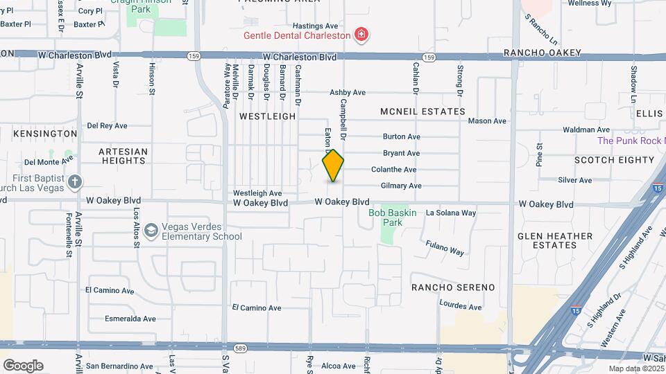 1601 Eaton Dr Map and Location Details
