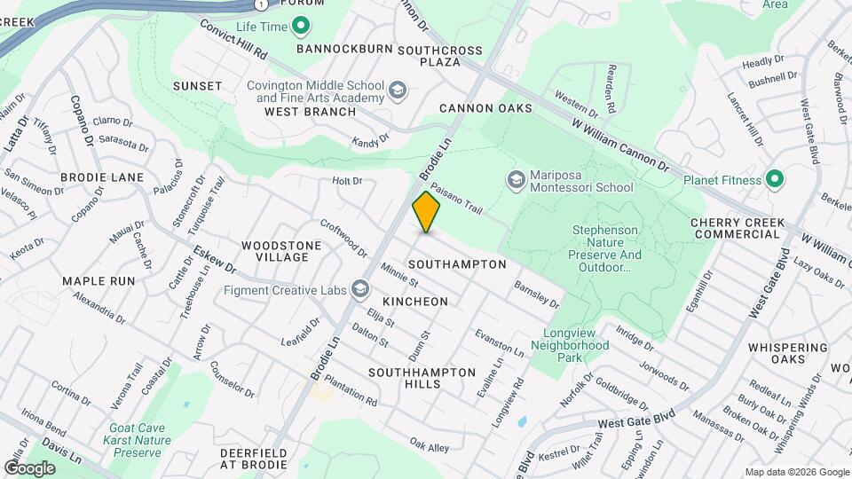 3411 Clarksburg Dr Map and Location Details