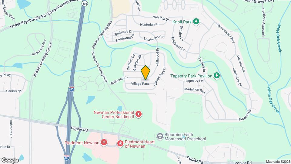 54 Village Pass Map and Location Details