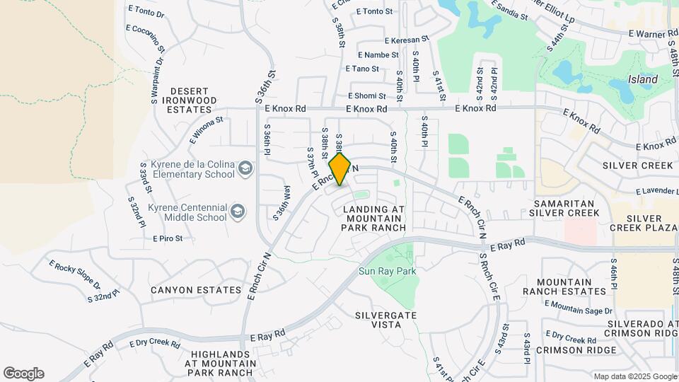 3805 E Ironwood Dr Map and Location Details