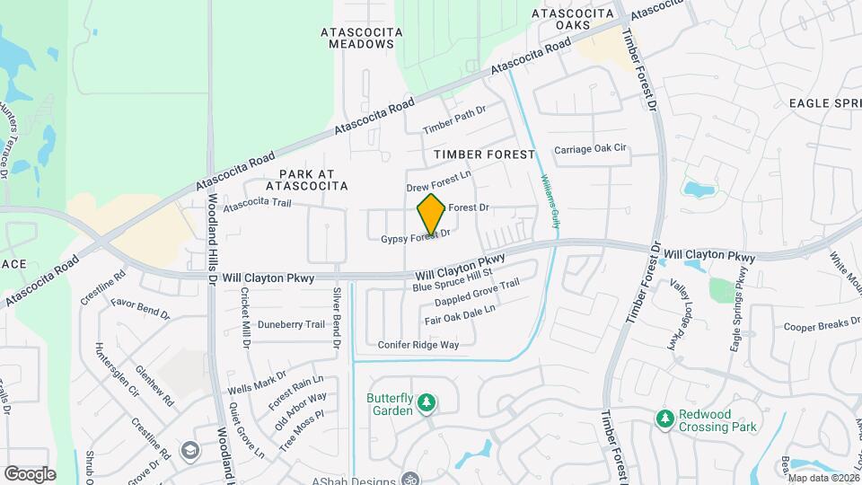 4826 Gypsy Forest Dr Map and Location Details