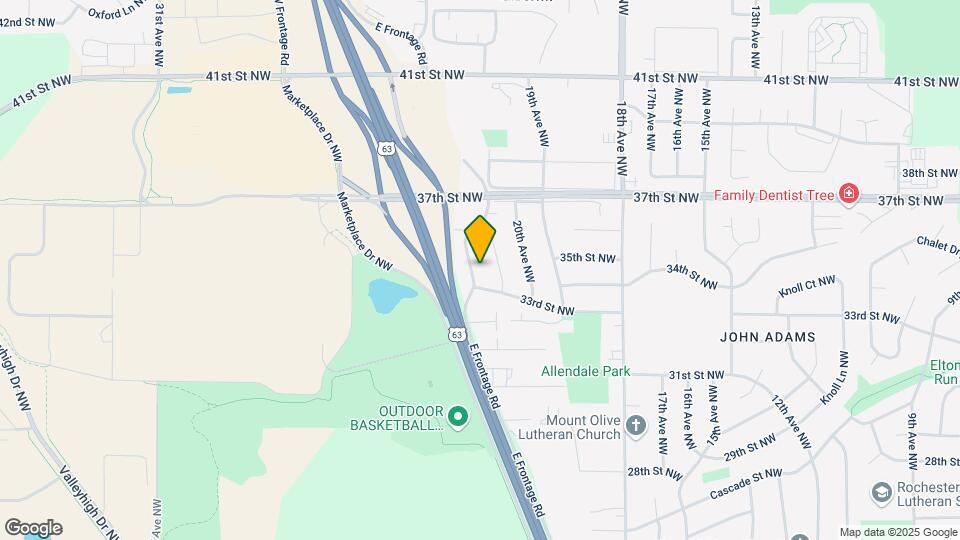 3412 22nd Ave NW Map and Location Details