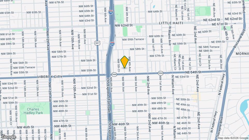 5433 NW 5th Ave, Unit 5433 Map and Location Details