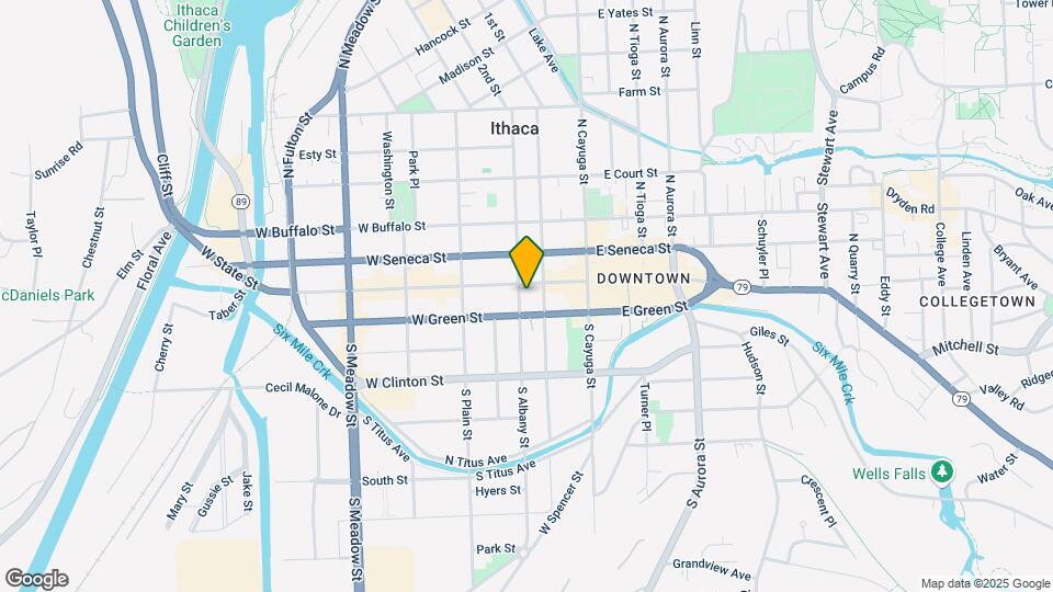 107 S Albany St Map and Location Details