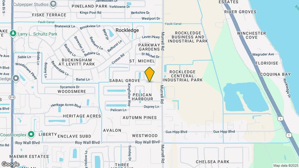 993 Riviera Point Dr Map and Location Details