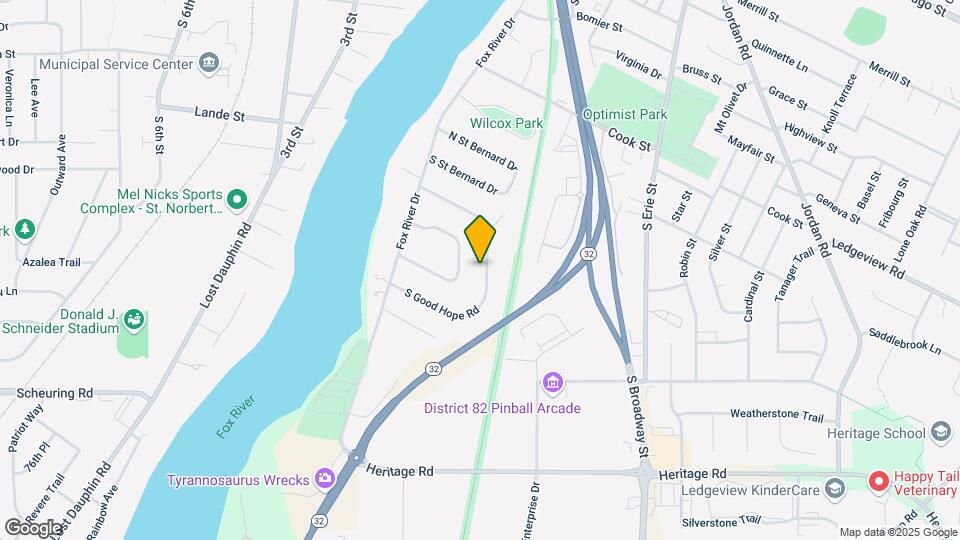 480 N Good Hope Rd, Unit 480 Mapa y Detalles de la Ubicación