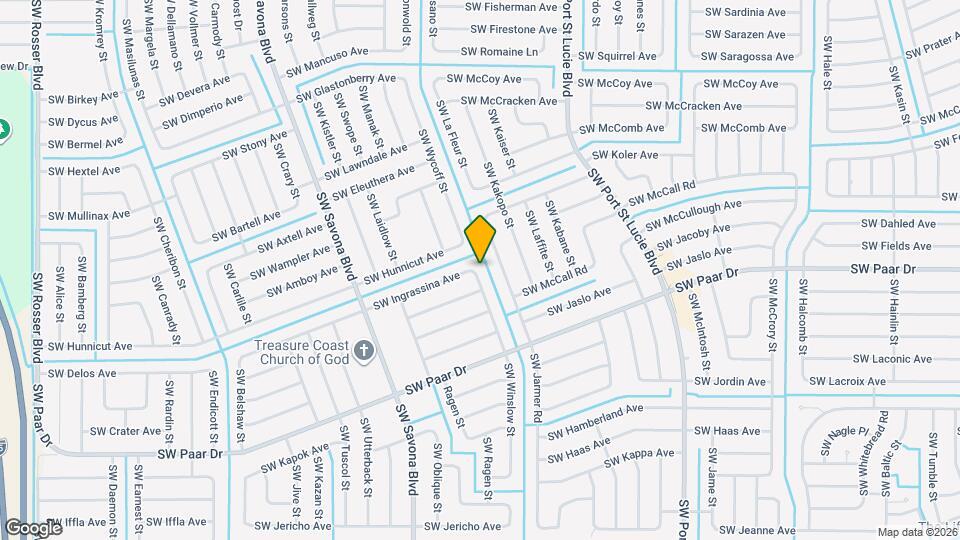 4001 SW Winslow St Map and Location Details