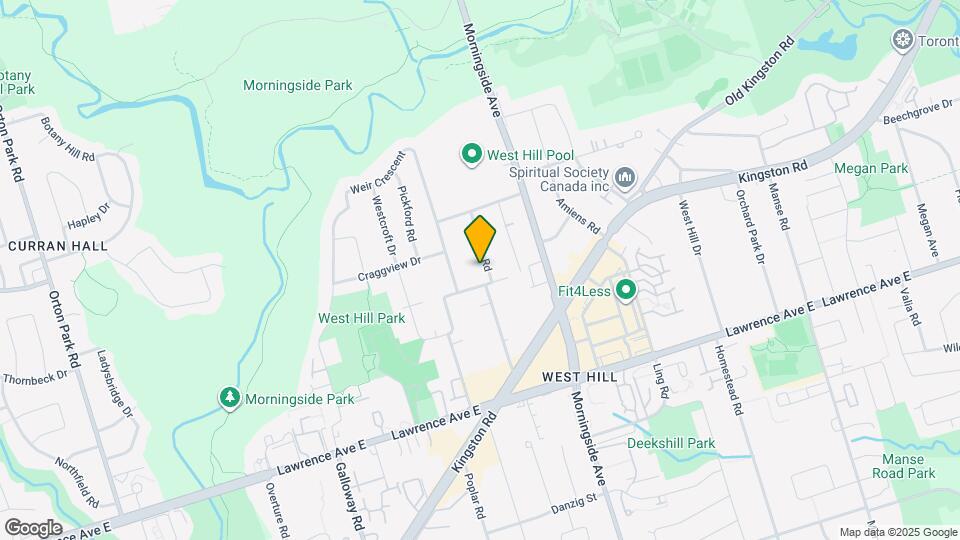 46 Falaise Rd Map and Location Details