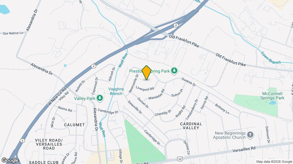 224 Newcastle Ct Map and Location Details