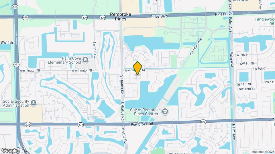 951 SW 109th Ave Map and Location Details