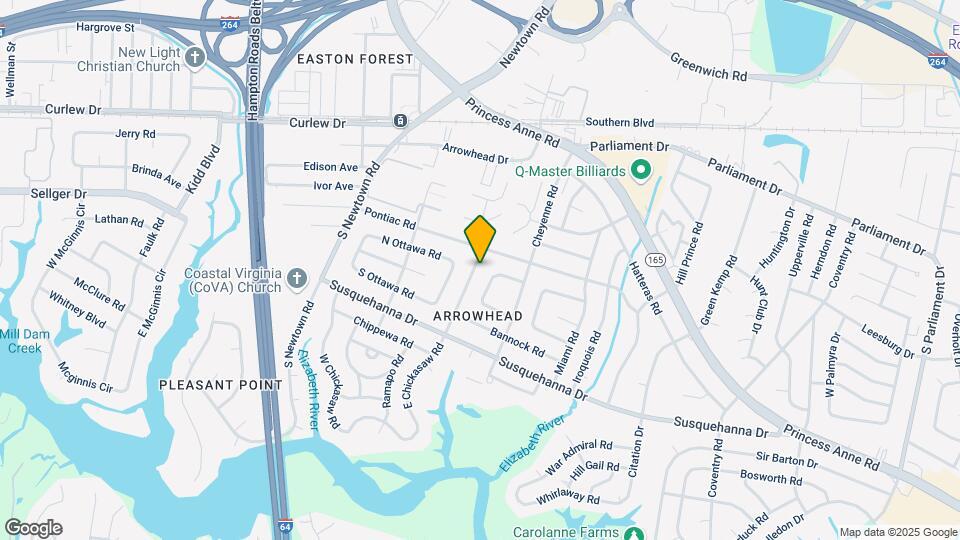 210 E Chickasaw Rd Mapa y Detalles de la Ubicación