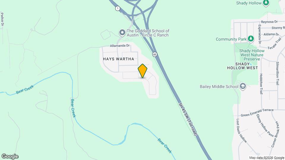 5013 Globe Mallow Dr Map and Location Details