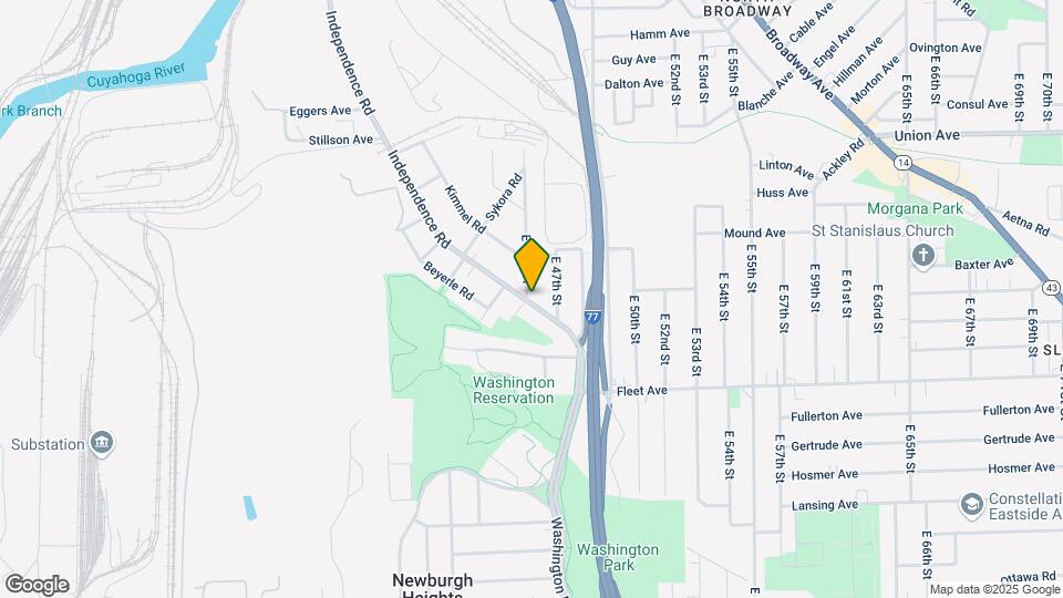 3641 Independence Rd Map and Location Details