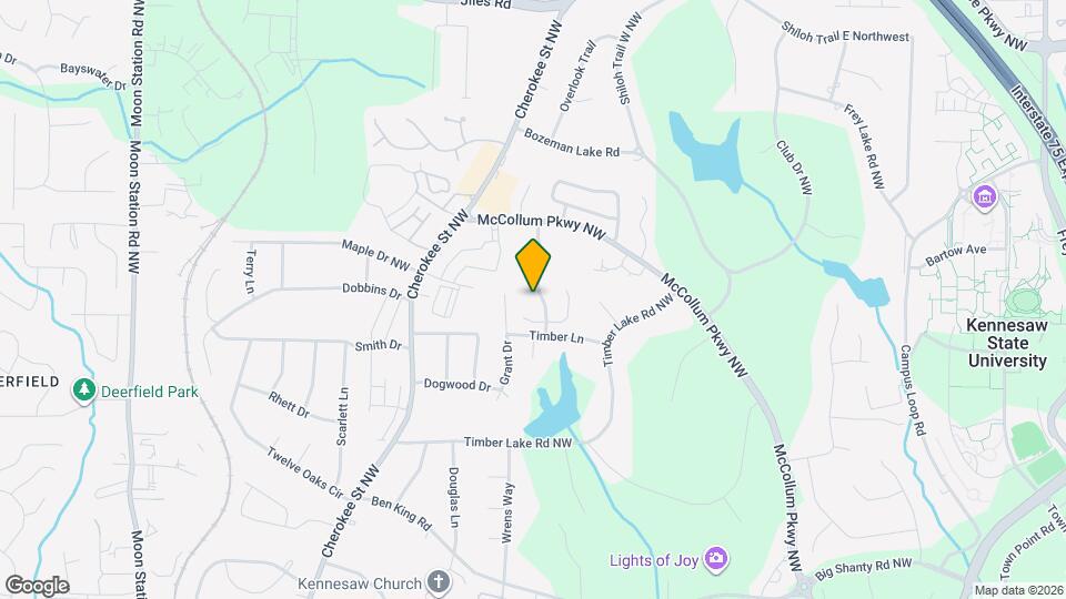 3523 Kennesaw Station Dr Map and Location Details