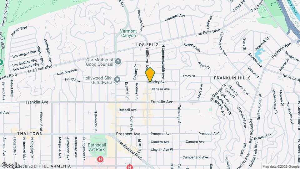 4452 Finley Ave Map and Location Details