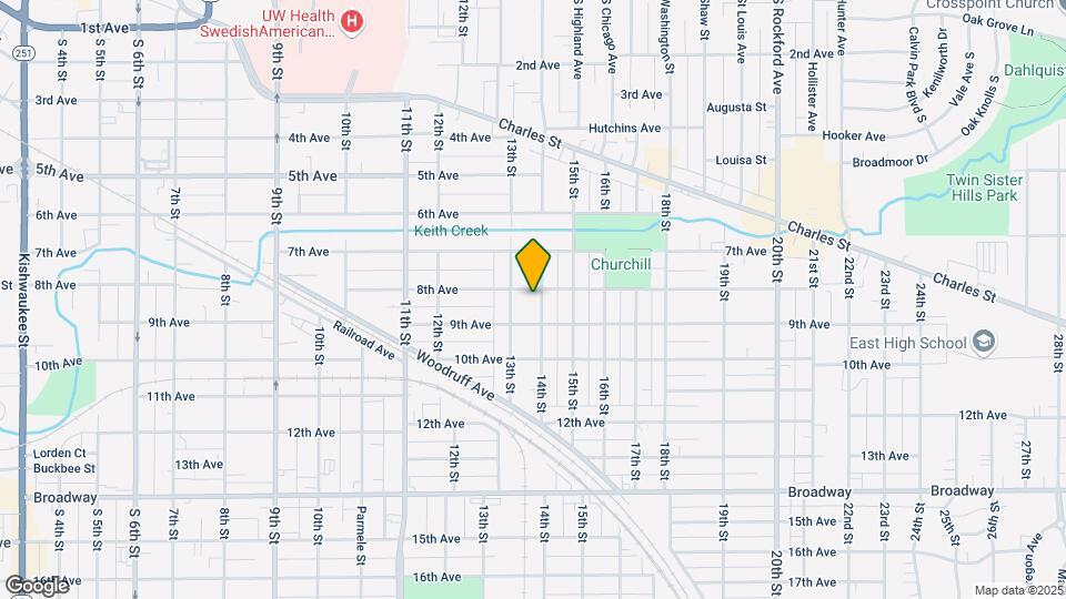 905 14th St Map and Location Details