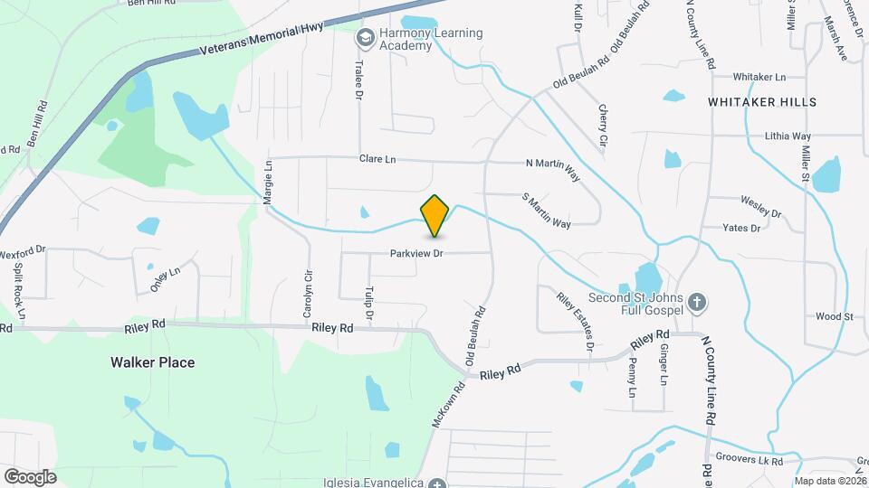 4349 Parkview Dr Map and Location Details