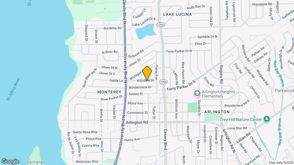 5828 Wiltshire St Map and Location Details