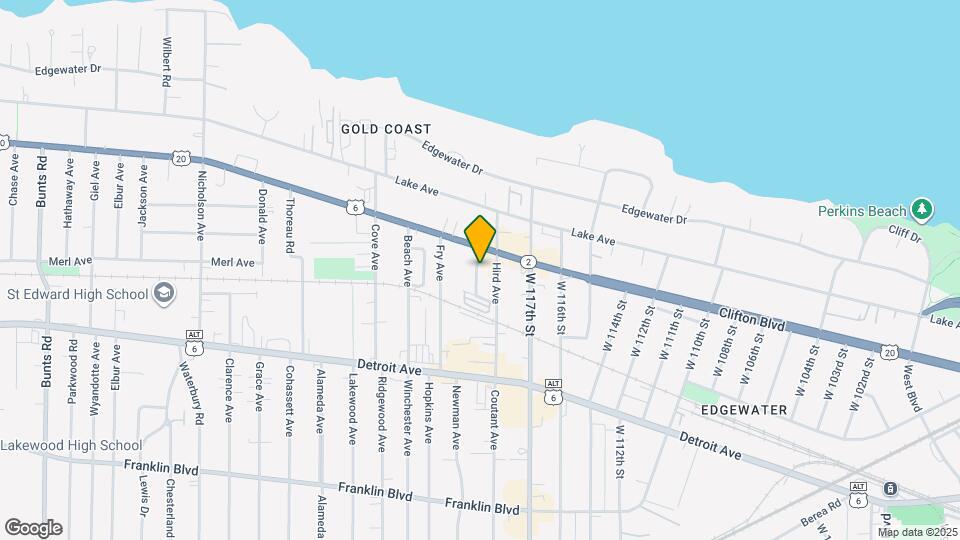 1279 Idlewood Ave Map and Location Details