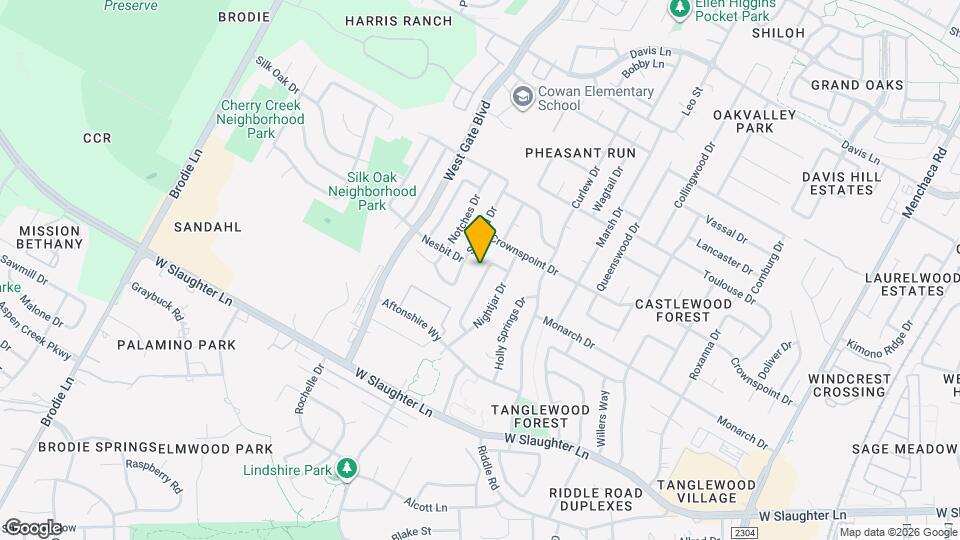 9616 Sugar Hill Dr Map and Location Details