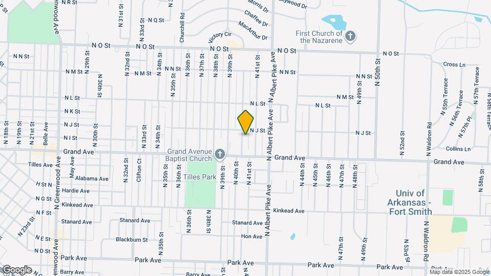 1108 N 40th St Map and Location Details
