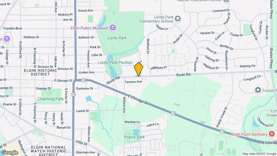841 Bode Rd Mapa y Detalles de la Ubicación