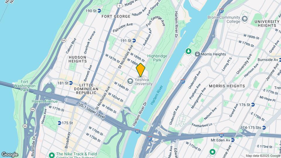 2539-2549 Amsterdam Ave Mapa y Detalles de la Ubicación