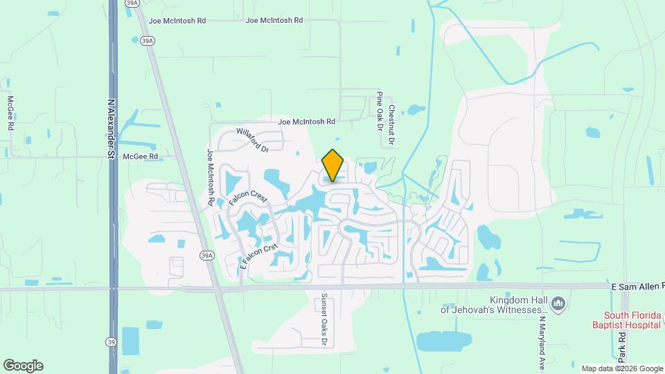 638 N Edgewater Dr Map and Location Details