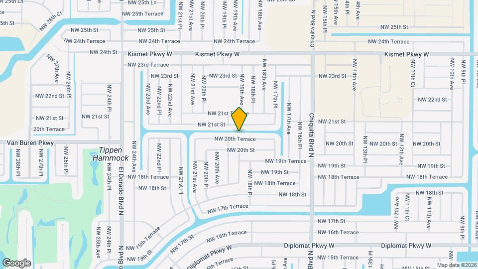 1903 NW 20th Terrace Map and Location Details