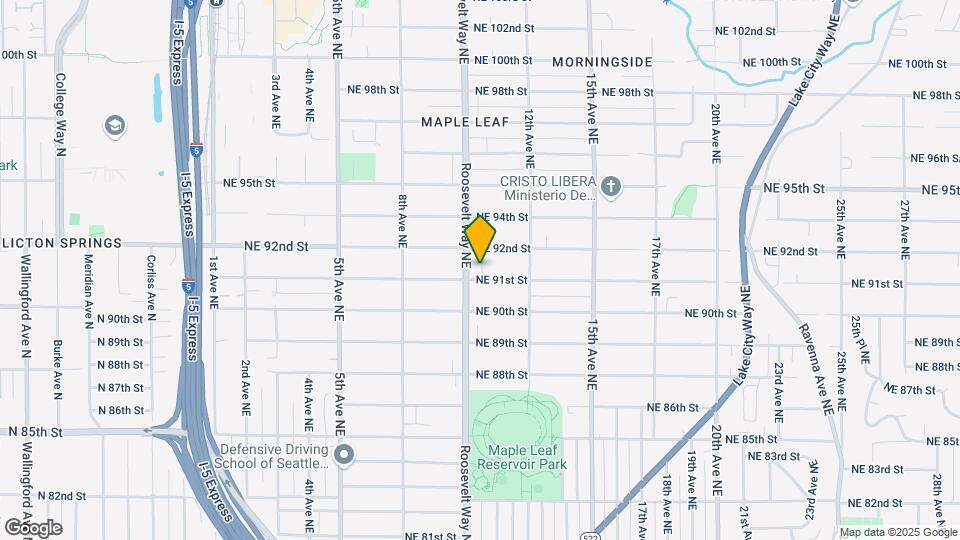 1012 NE 91st St-Unit -B Map and Location Details