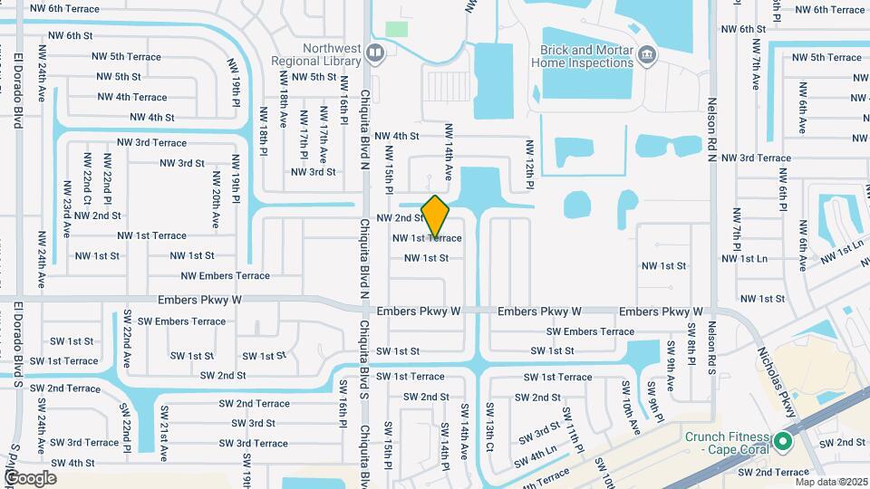 1420 NW 1st Terrace Map and Location Details