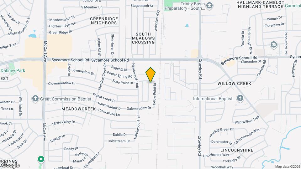 7609 Rainbow Creek Dr Map and Location Details