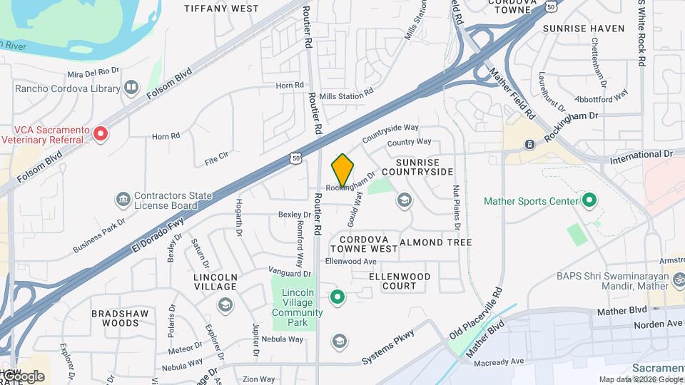 10132 Rockingham Dr Map and Location Details