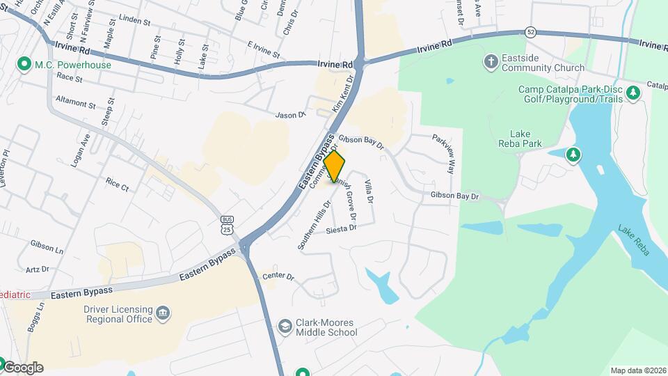 922 Southern Hills Dr Map and Location Details