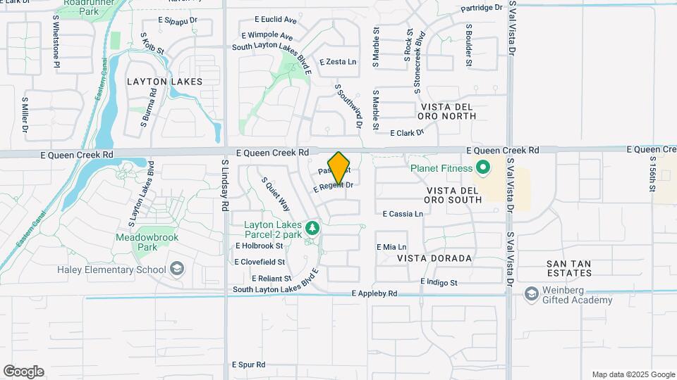 1121 E Regent Dr Map and Location Details