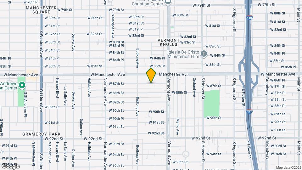 1106 W 87th St, Unit 1106 Map and Location Details