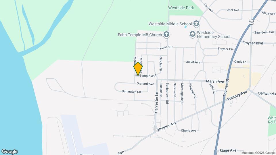 549 Semple Ave Map and Location Details