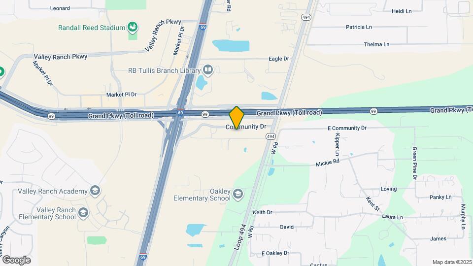 22450 Oakley Rd Map and Location Details