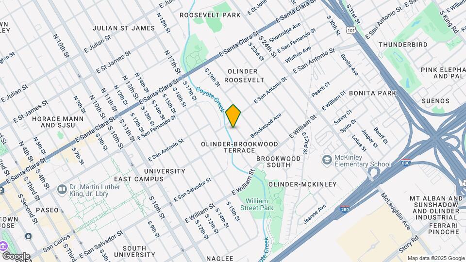 219 S 18th St Map and Location Details