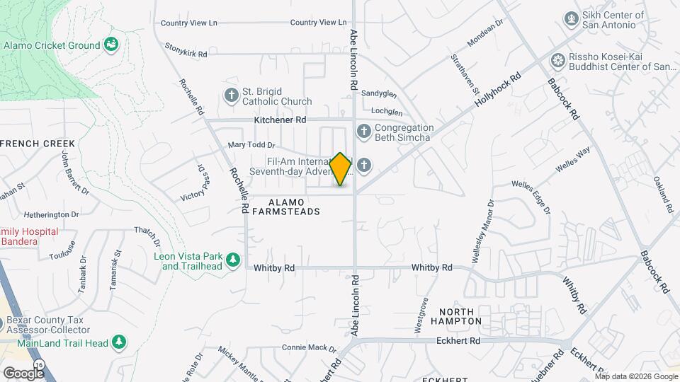 6714 Manassas Dr Map and Location Details