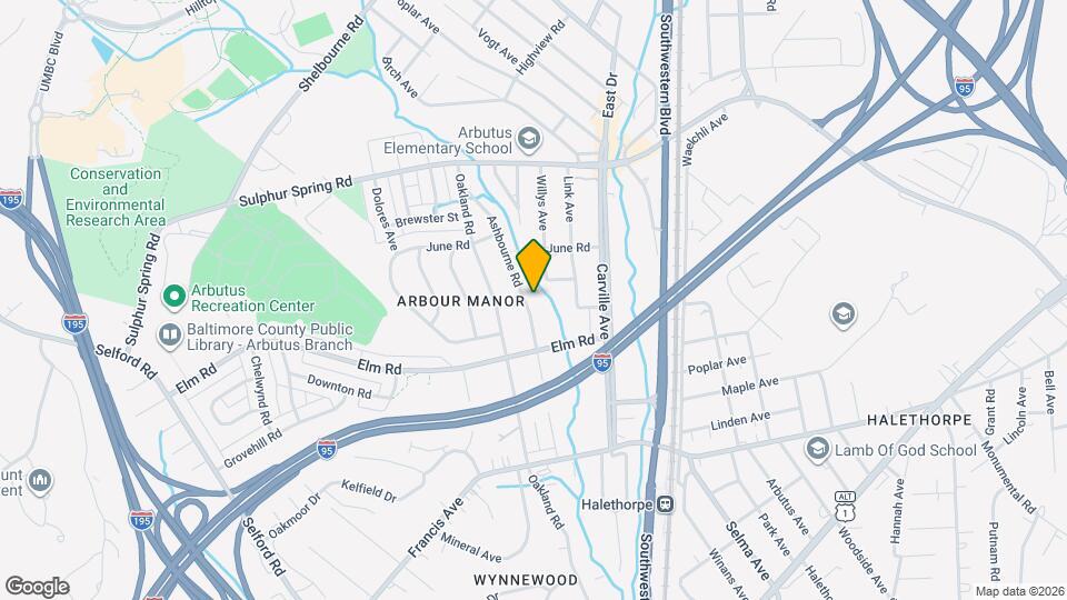 5561 Ashbourne Rd Map and Location Details