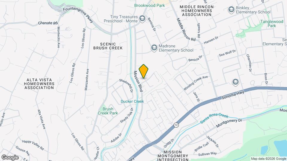 1805 Primavera Dr Mapa y Detalles de la Ubicación