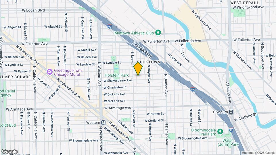 2145 W Webster Ave Mapa y Detalles de la Ubicación