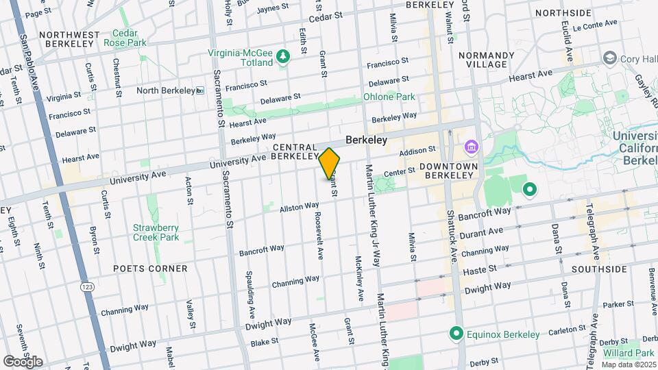 2120 Grant St Map and Location Details