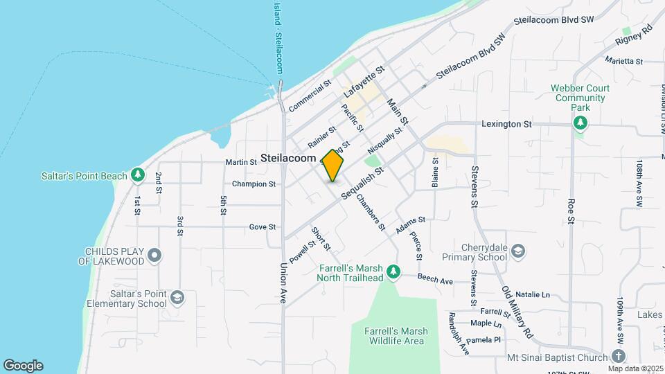 1302 Nisqually St Map and Location Details