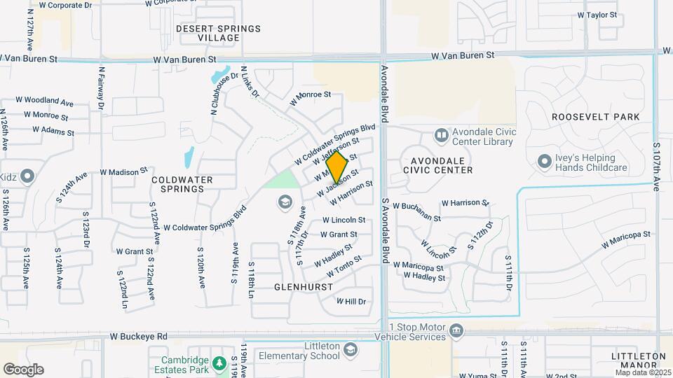 11625 W Jackson St Mapa y Detalles de la Ubicación