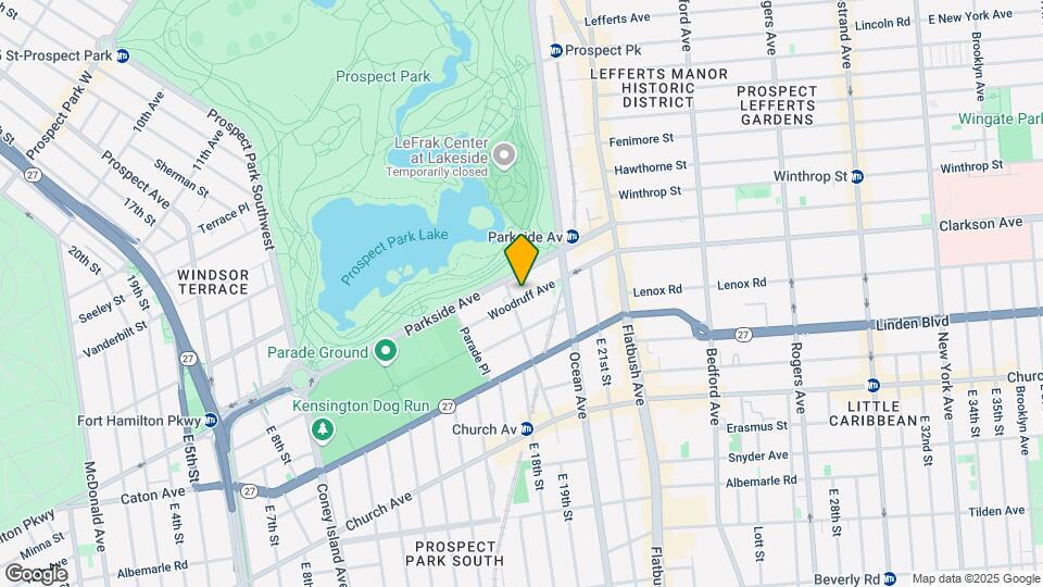 83 Woodruff Ave Mapa y Detalles de la Ubicación