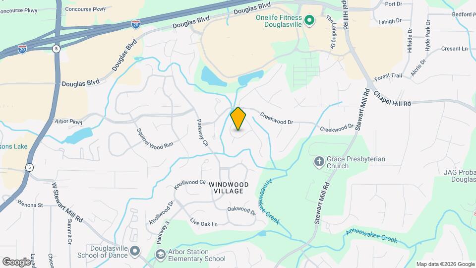 6839 Woodcreek Ln Map and Location Details